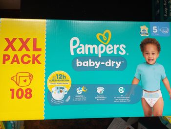 Pampers xxl pack taille 5