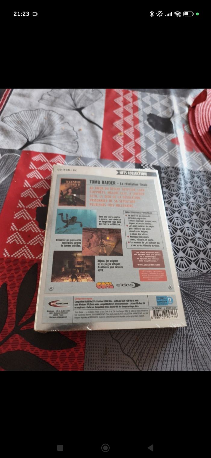 Jeu pc tomb raider neuf sous blister - photo numéro 5