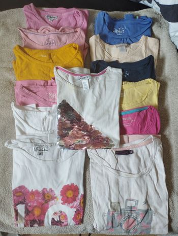 Lot 13 Tee shirt Fille - 8 ans