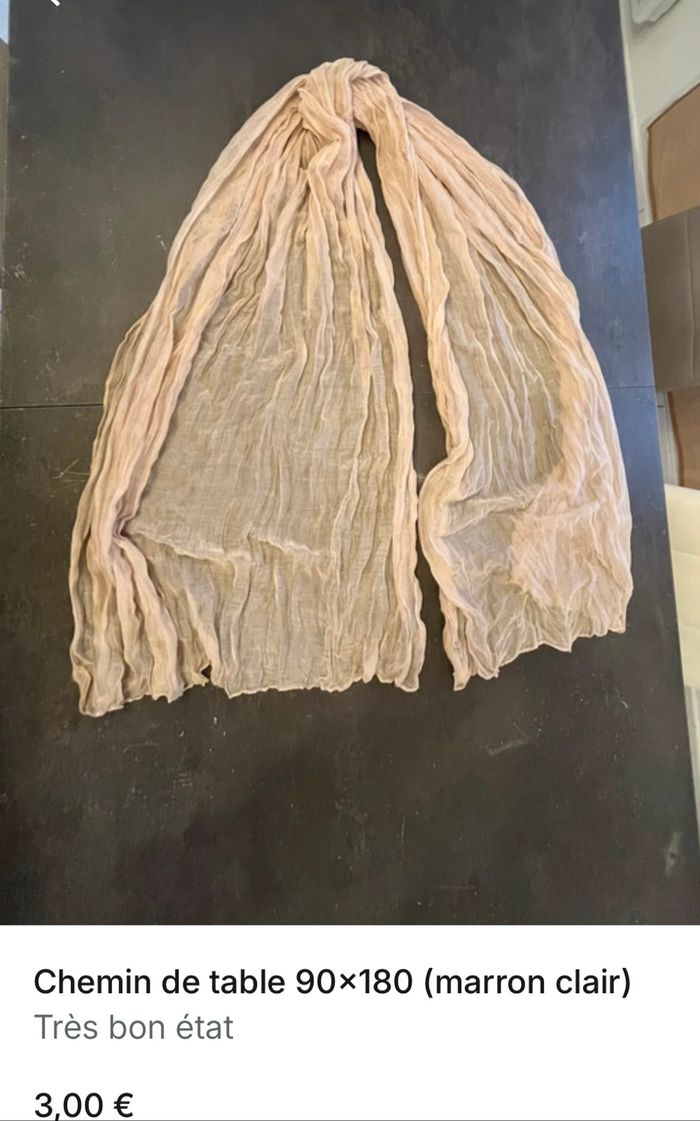 Chemin de table - photo numéro 2