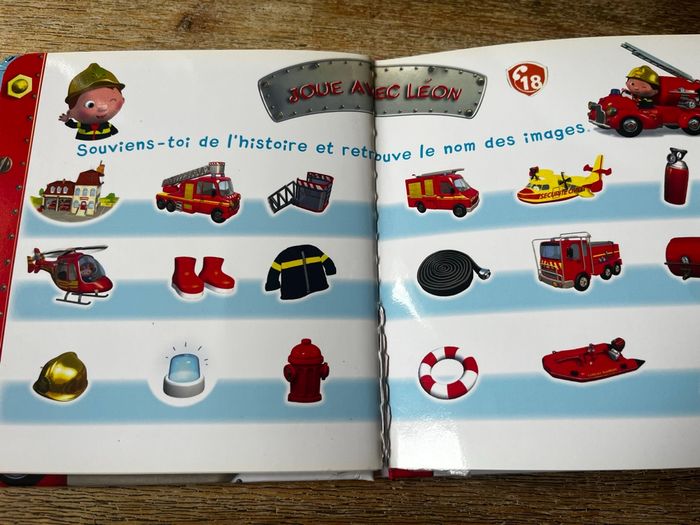 Livre p’tit garçon pompier - photo numéro 5