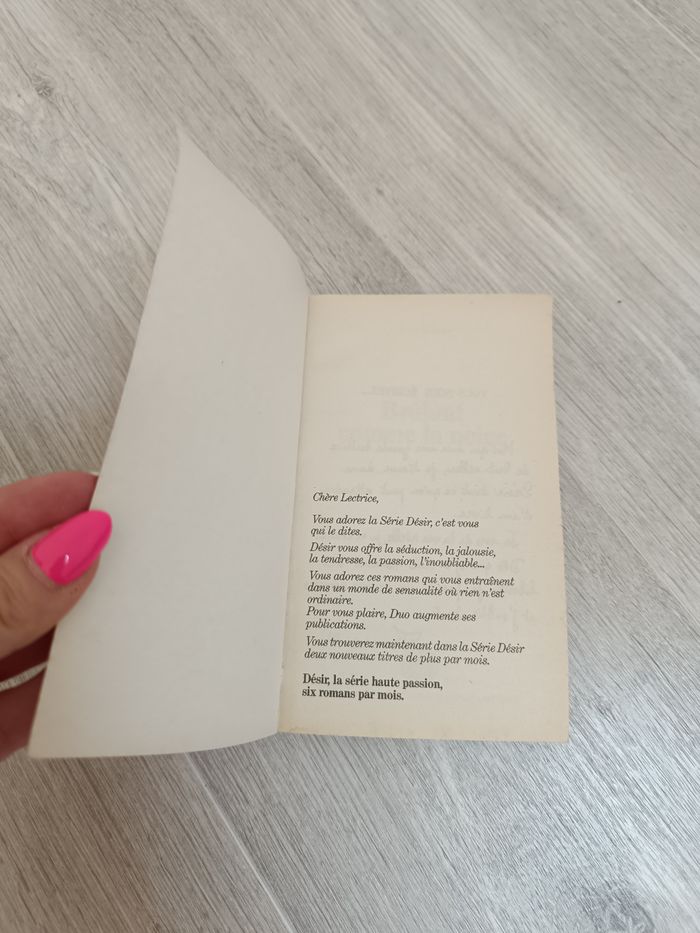 Livre Duo série désir - photo numéro 3
