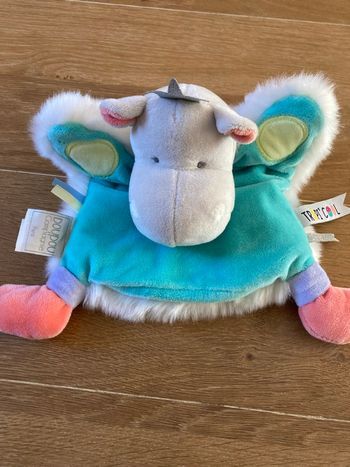 Doudou neuf hippopotame