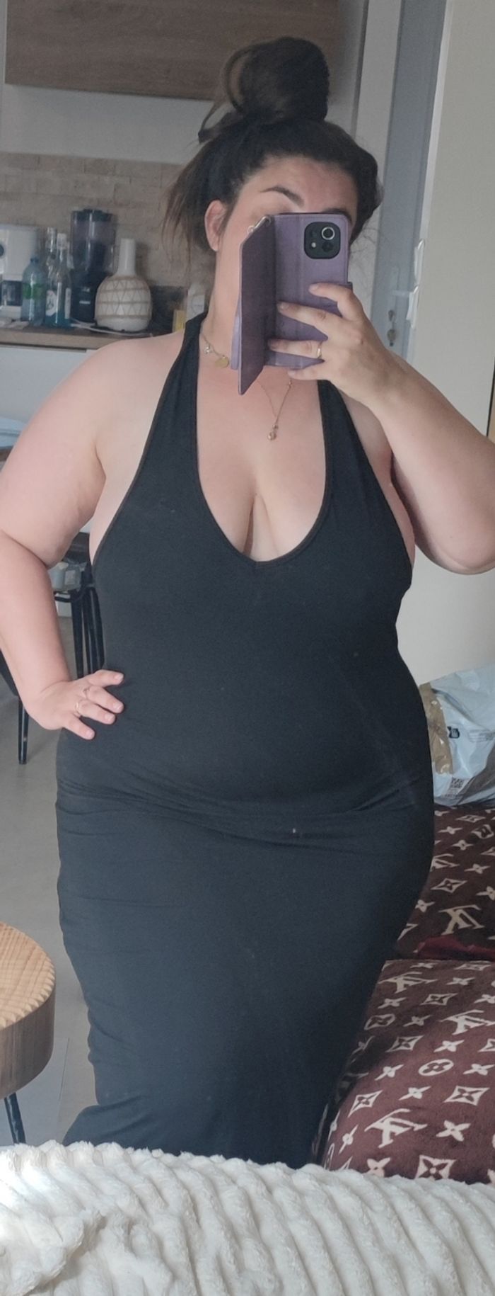 Robe noir - Taille xl