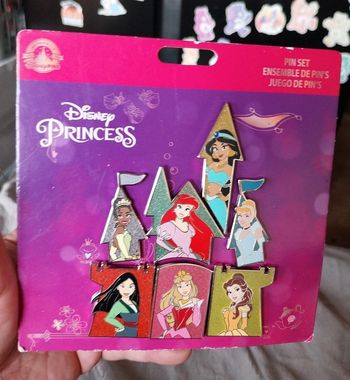 Pins Disney princesse chateau