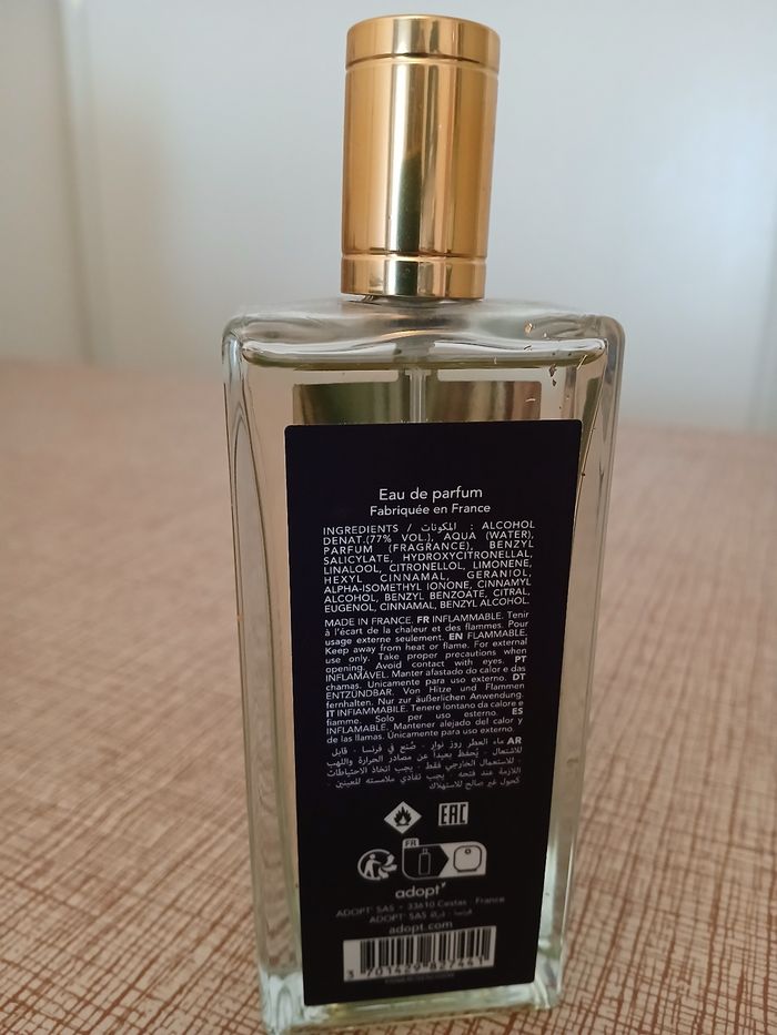 Eau de parfum rose noire adopt 100ml - photo numéro 3