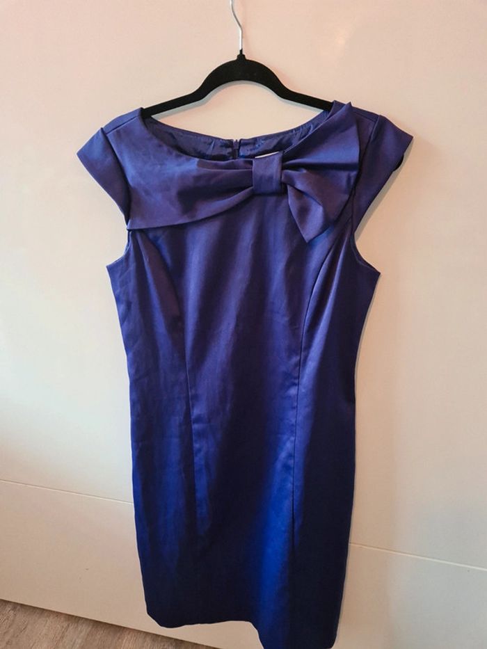 Robe chic bleu violette - photo numéro 2