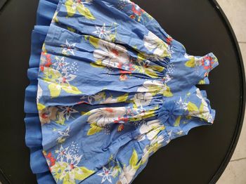 Robe de cérémonie bleu 18 mois