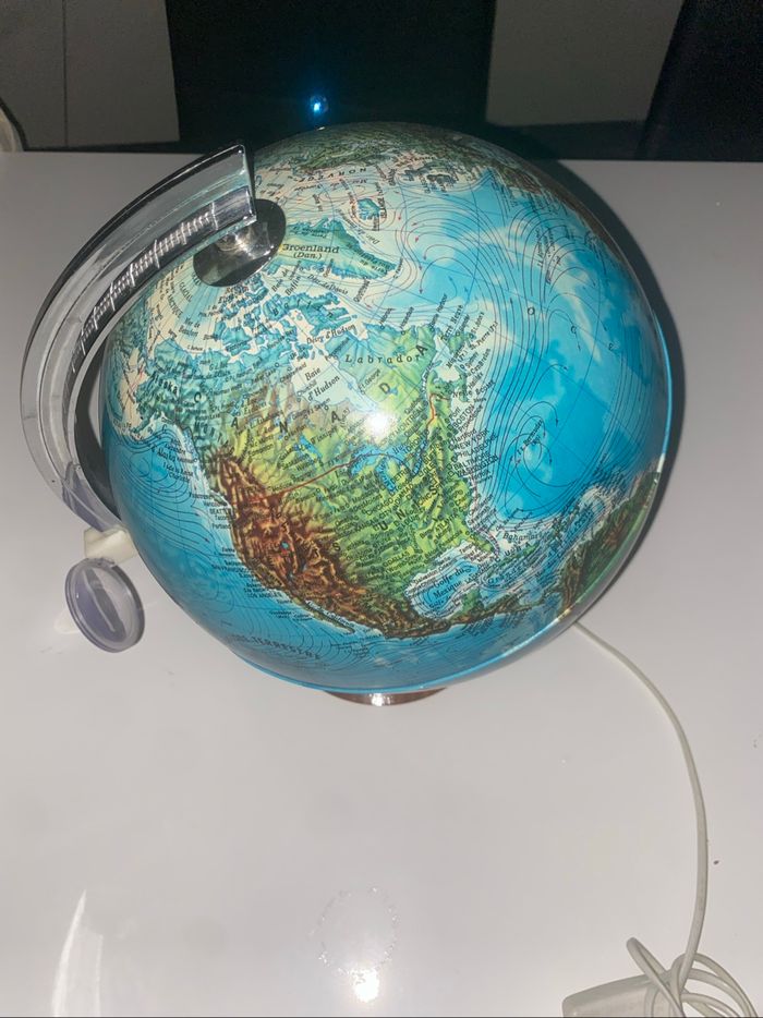 Mappemonde vintage