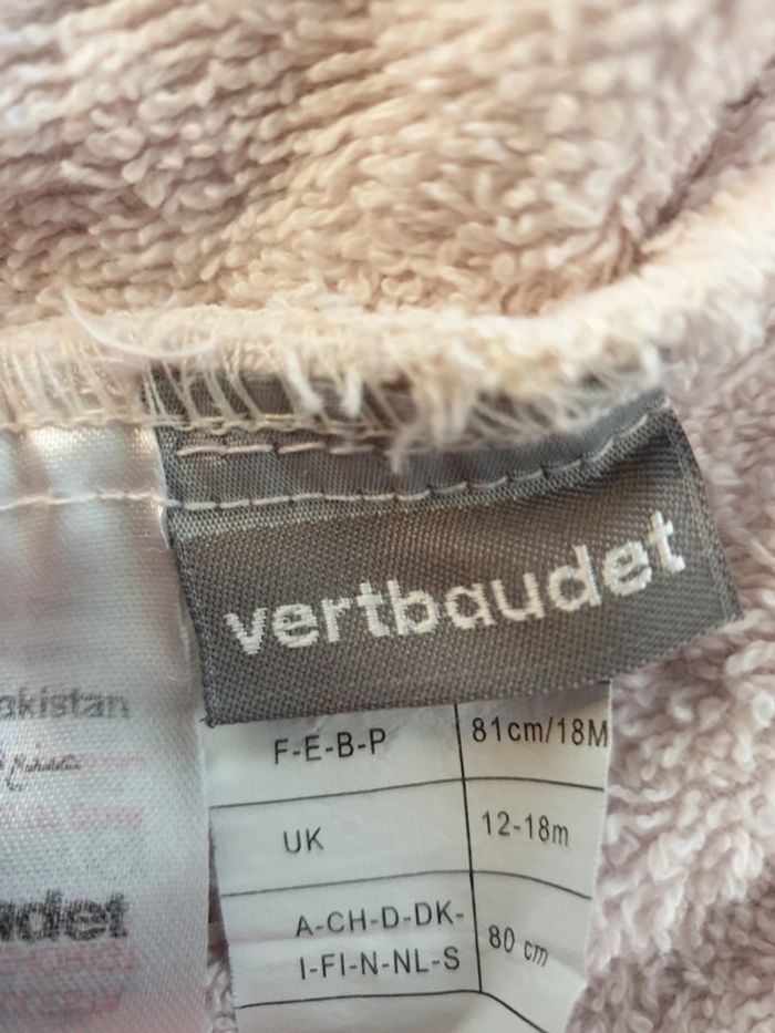 Peignoir vertbaudet - photo numéro 4