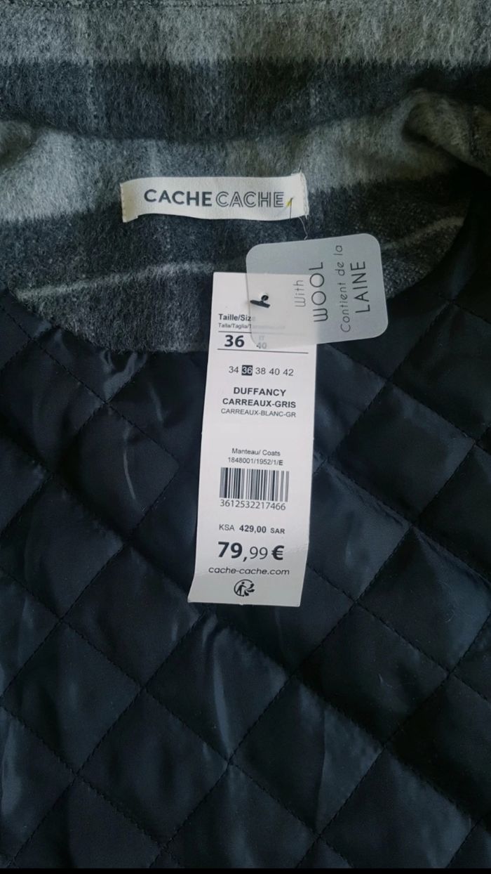 Manteau duffle coat femme 36 - photo numéro 6