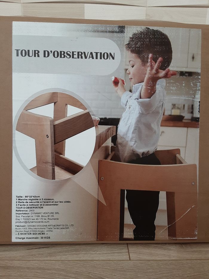 Tour d observation enfant en bois
