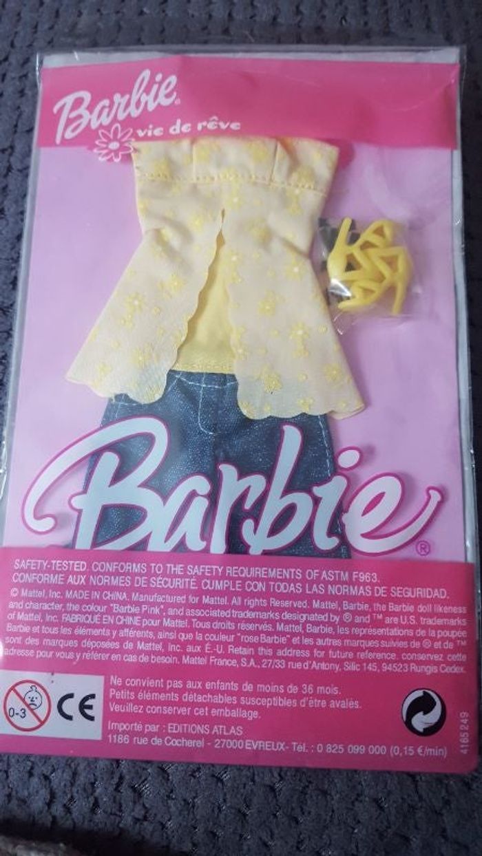 tenue de rêve Barbie neuve