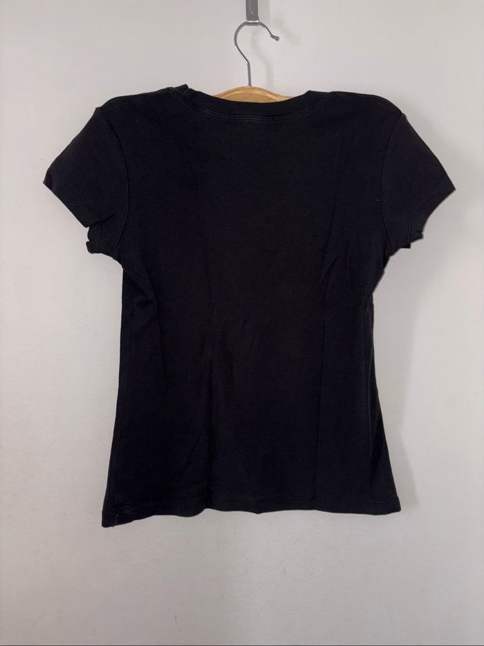 T-shirt femme Mango noir taille M en bon état - photo numéro 6