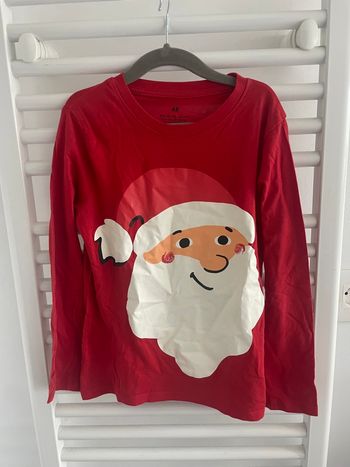 Teeshirt manche longue Noël / Christmas - H&M - 8 ans