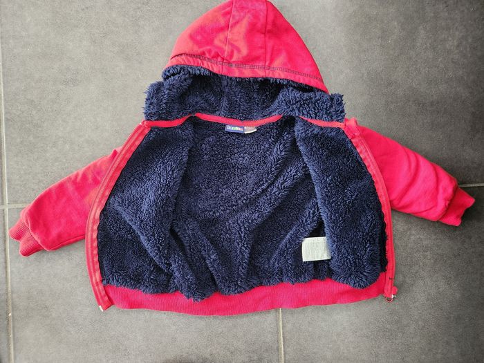 Gilet zippé fourré taille 3 ans - photo numéro 3