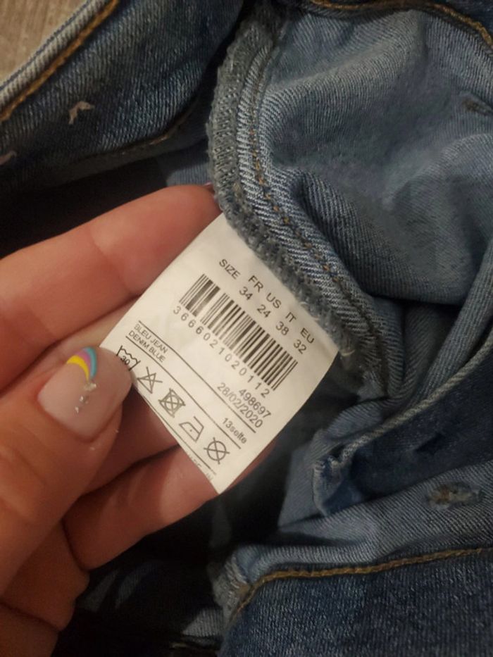 Short en jean taille haute - Jennyfer - taille 34 - photo numéro 7