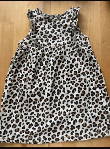 Robe léopard H&M 18 mois