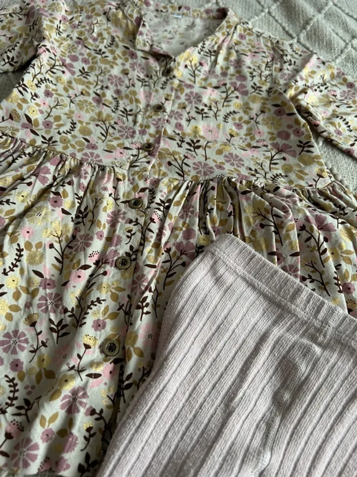 Magnifique robe floral 92 cm - photo numéro 2