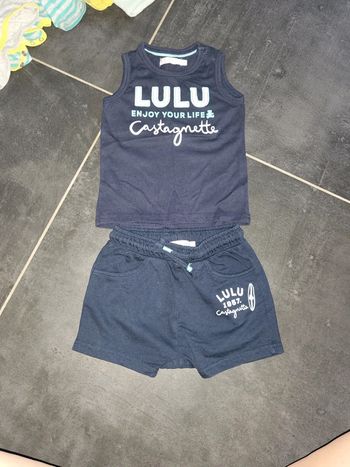 Ensemble lulu castagnette 12 mois