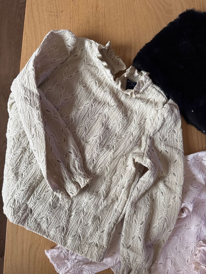 Chemisiers filles 3 ans + gilet offert - photo numéro 3