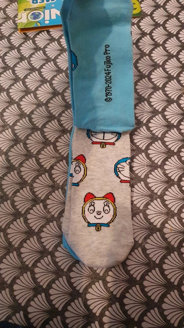 3 paires de chaussettes basse Doraemon taille 37-42 - photo numéro 2