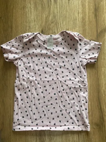 T-shirt motif léopard taille 1/2 ans
