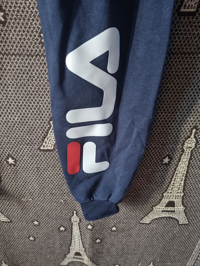 Pantalon de sport marine Fila 11-12ans - photo numéro 2