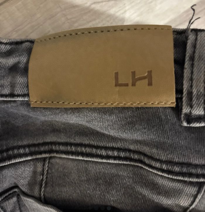 Pantalon jean gris - photo numéro 2