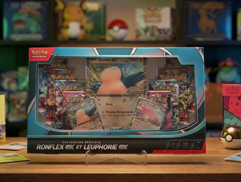 Coffret Pokémon Ronflex Ex & Leuphorie Ex - Neuf & Scellé
