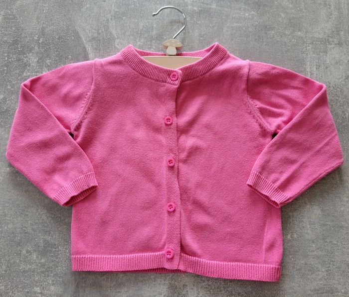 Gilet rose - 12 mois - 18 mois