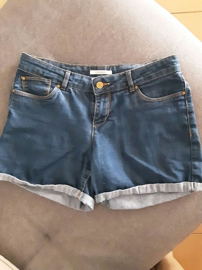 Short en jean