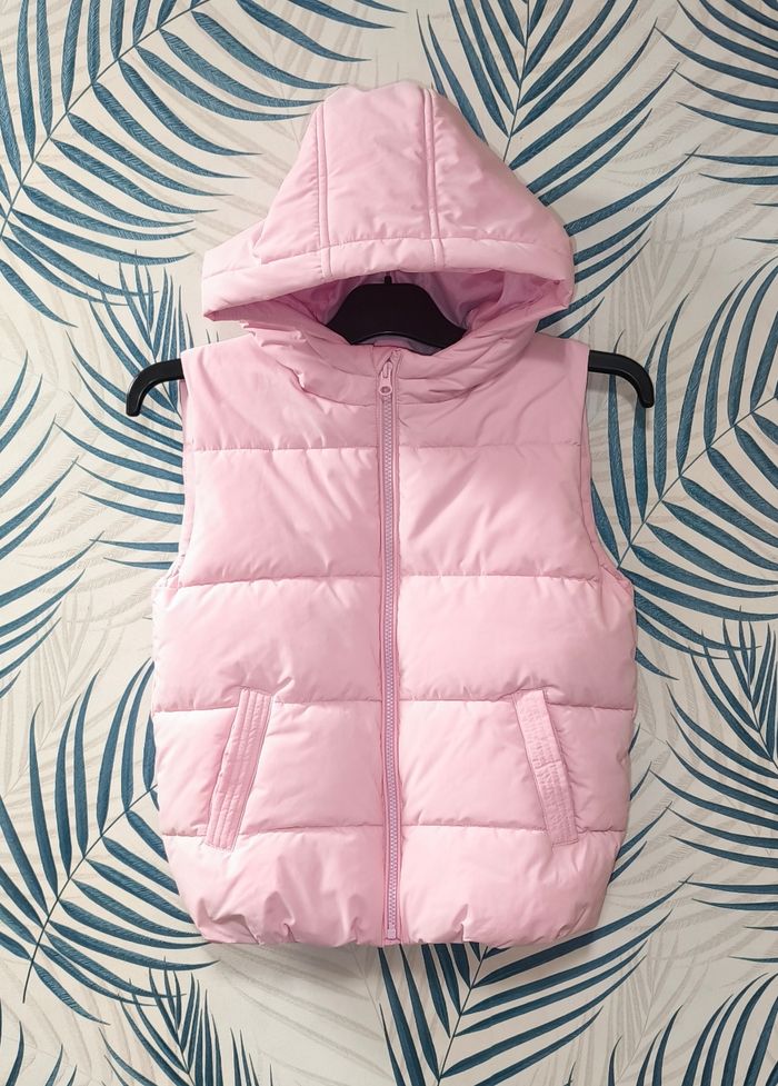 🌸 Doudoune sans manche - Rose - Kiabi - 10 ans 🌸