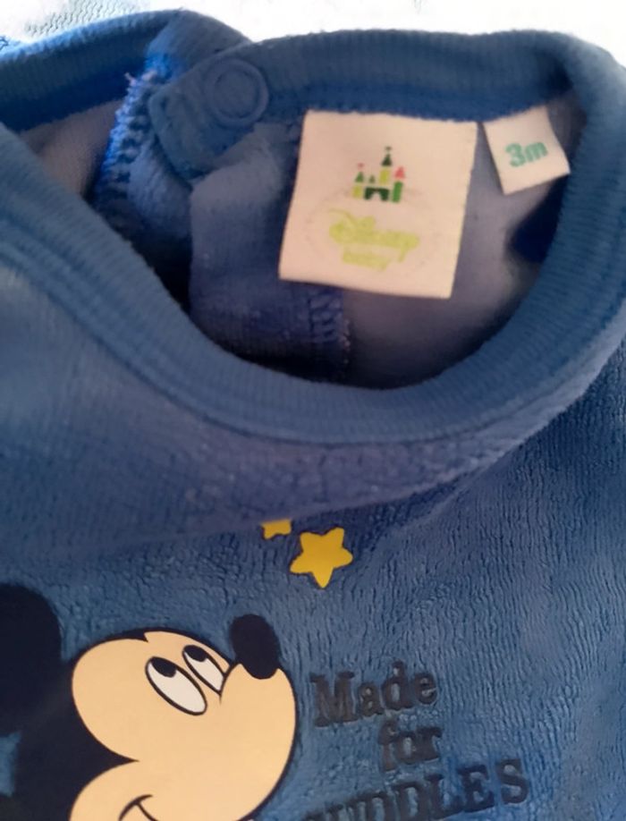 Ensemble pyjama 3 pièces Mickey - photo numéro 3