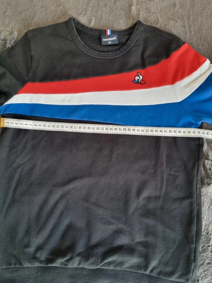 Sweat Le Coq Sportif noir, 14 ans Enfant - photo numéro 9