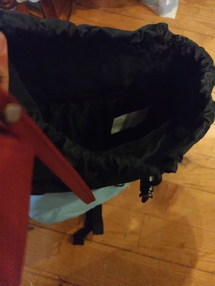 Sac à dos Eastpak x Jérémy Ville bleu ciel noir neuf - photo numéro 7