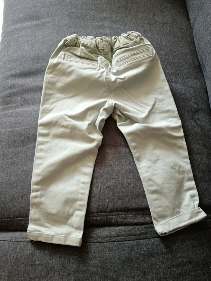 Jeans kiabi vert d'eau - photo numéro 3