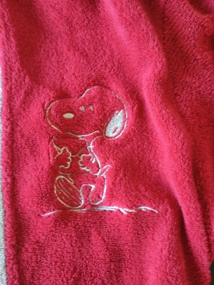 Peignoir polaire à capuche - photo numéro 2