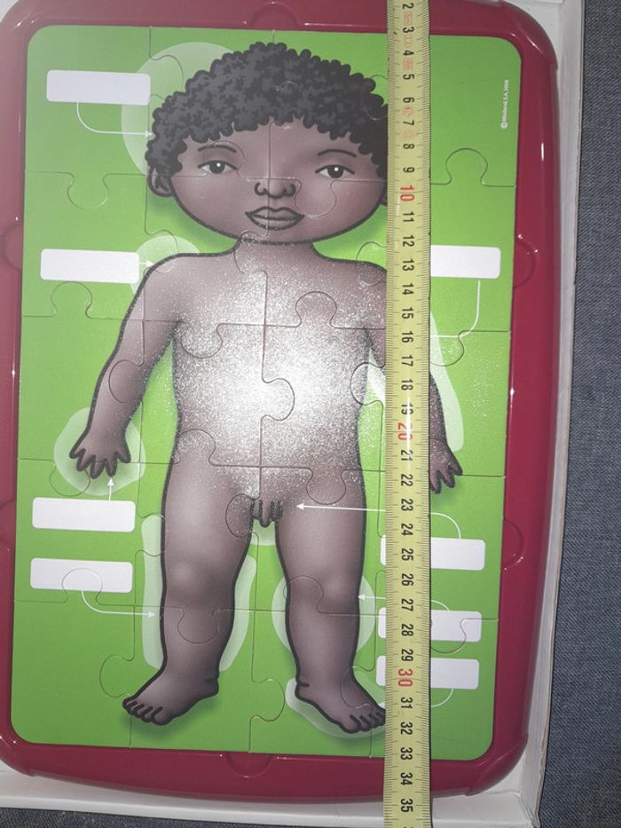Miniland educational - puzzle schéma corporel inclusif fille / garçon - photo numéro 3
