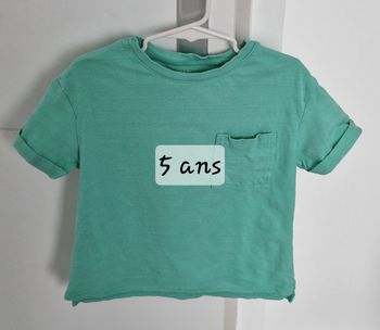 T.shirt 5 ans