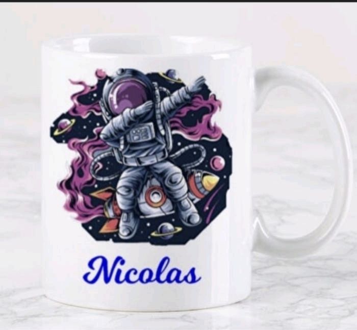 Mug astronaute personnalisé
