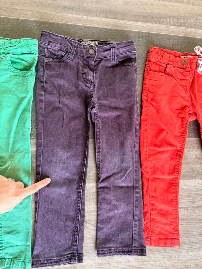 Lot 3 pantalons fille - photo numéro 3