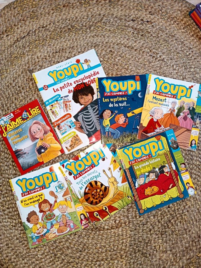 Livre enfant youpi et j'aime lire