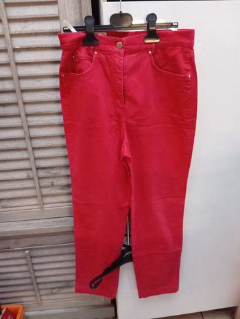 Pantalon rouge Polo team taille 40