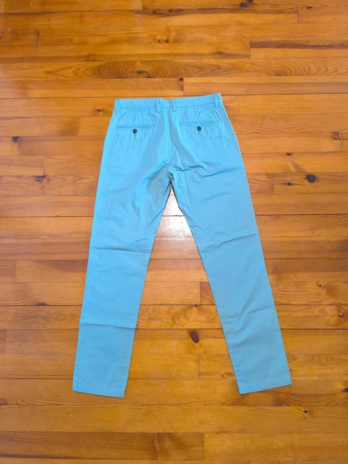 Chino H&M - Slim Fit - Taille 42 W32 - Gris clair - photo numéro 3