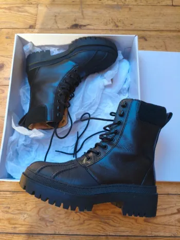 Bottines noires 36