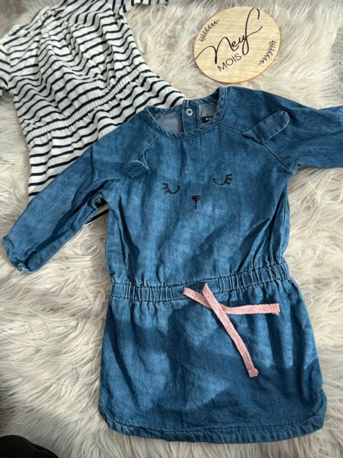 Lot de robe bébé fille 9 mois - photo numéro 6