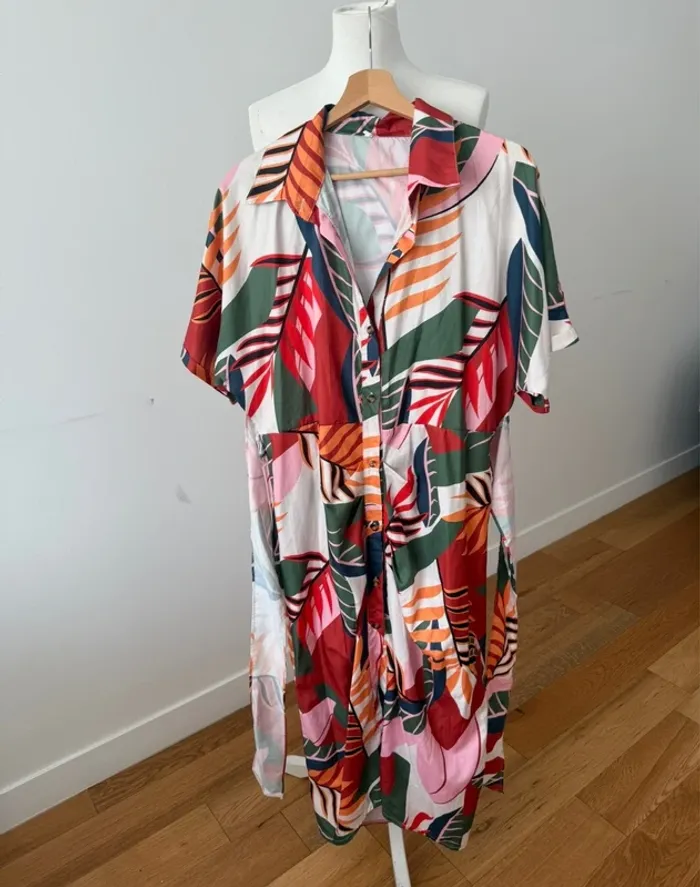 Robe d’été fleurie XL/42 négociable