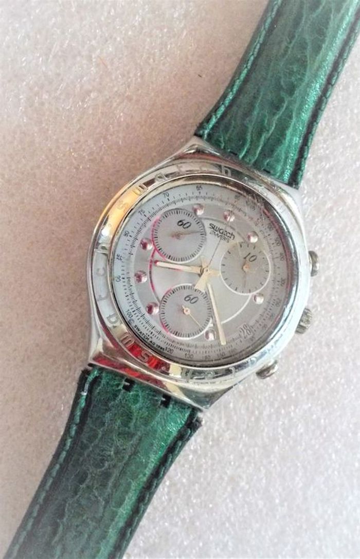 Montre SWATCH Irony Chrono "Rough and Rugged"