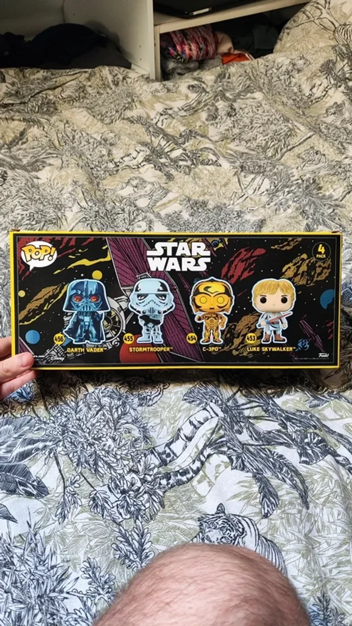 Star wars - lot de 4 figurines Funko pop spécial édition - photo numéro 2